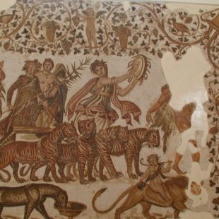 Mosaïque du Triomphe de Bacchus, Musée de Sousse (Tunisie)