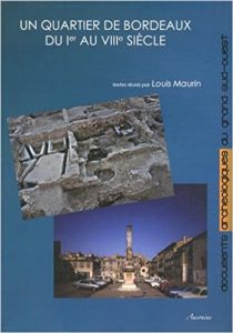 couverture du livre Un quartier de Bordeaux du I au VIIIe siècle