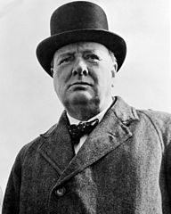 photographie de Churchill en 1942