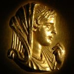 monnaie figurant Olympias