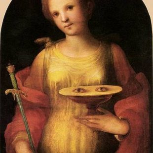 Sainte Lucie par Domenico Beccafumi