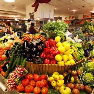 photo de légumes aux halles