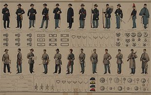 uniformes sudistes