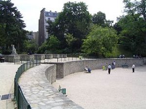 photographie des arènes de Lutèce