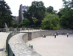 photographie des arènes de Lutèce