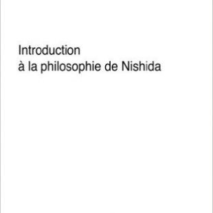 couverture du livre Introduction à la philosophie de Nishida
