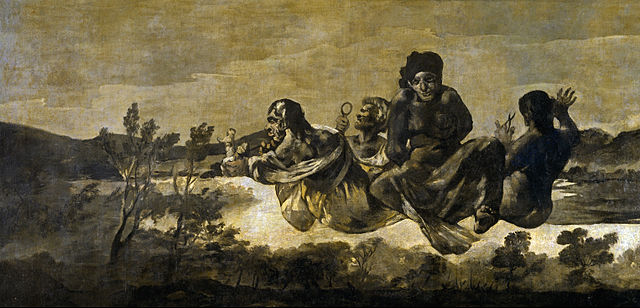 Les Parques, gravure de Goya