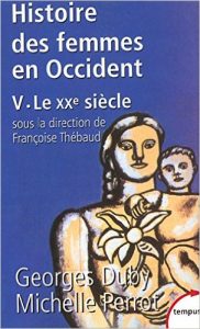 couverture du tome 5 de l'Histoire des femmes en Ocident