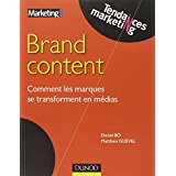 couverture du livre Brand content