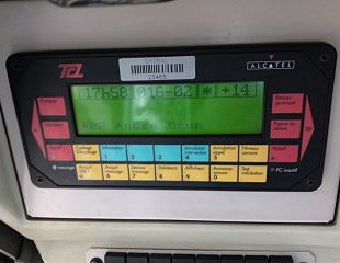 panneau d'affichage électronique de bus