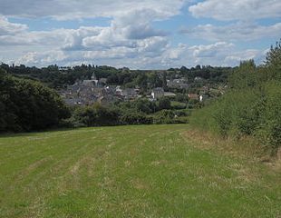 Vue générale du village de Courdemanche