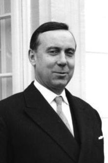 Photo de Michel Debré en 1960