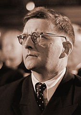 Portrait photographique de Chostakovitch