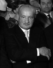 Portrait photographique d'Heidegger en 1960