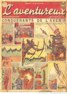 Une de l'Aventureux , 1936