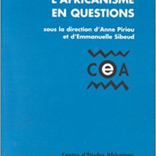 Couverture du livre L'Africanisme en question
