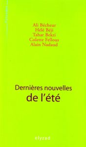 couverture du livre Dernières nouvelles de l'été