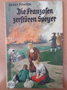 couverture du livre allemand Die Franzosen zerstören Speyer