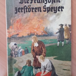 couverture du livre allemand sur la destruction par les français de Spire