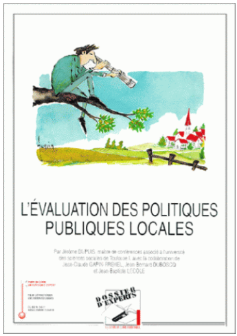 couverture du livre Evaluation des politiques publiques locales