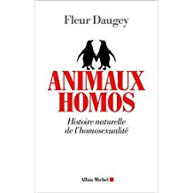 couverture du livre Animaux homos : histoire naturelle de l'homosexualité