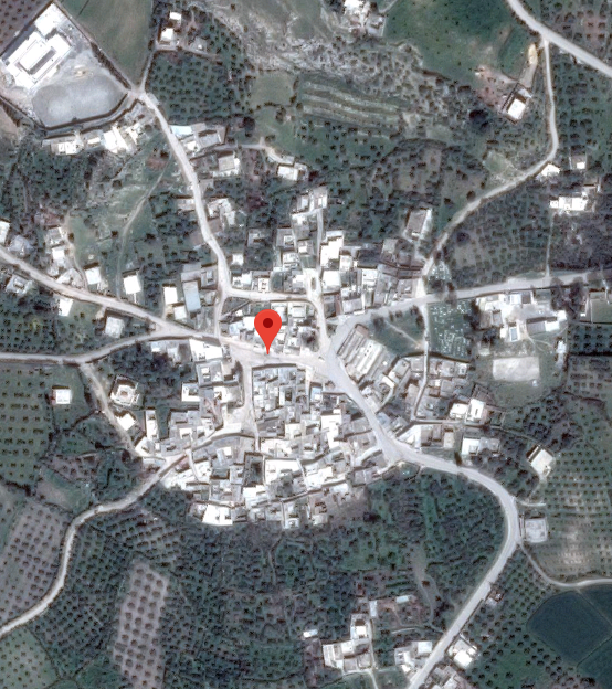 Vue satellite de Toubakeur, via Google maps