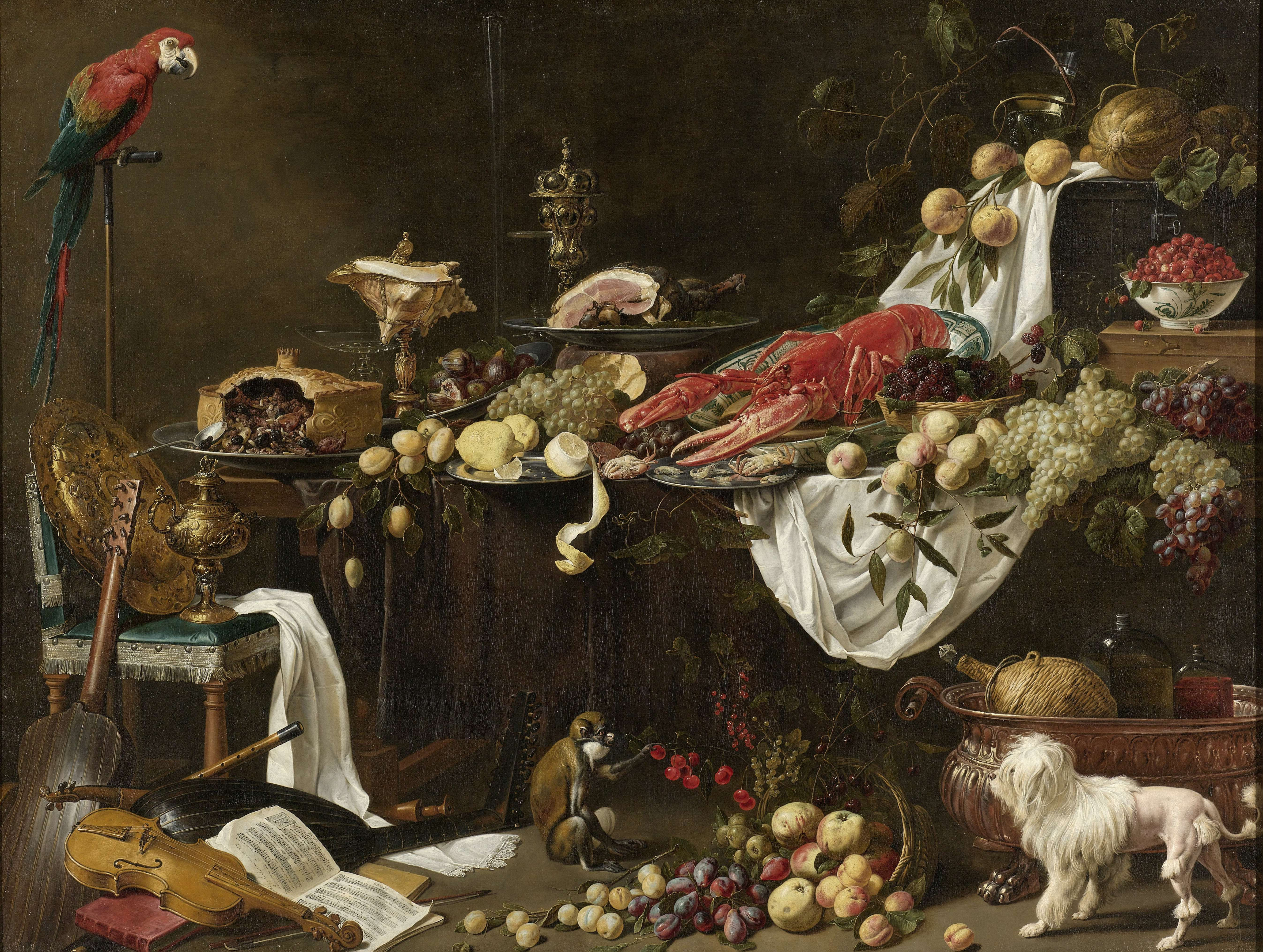 Banquet de Adriaen van Utrecht (tableau)