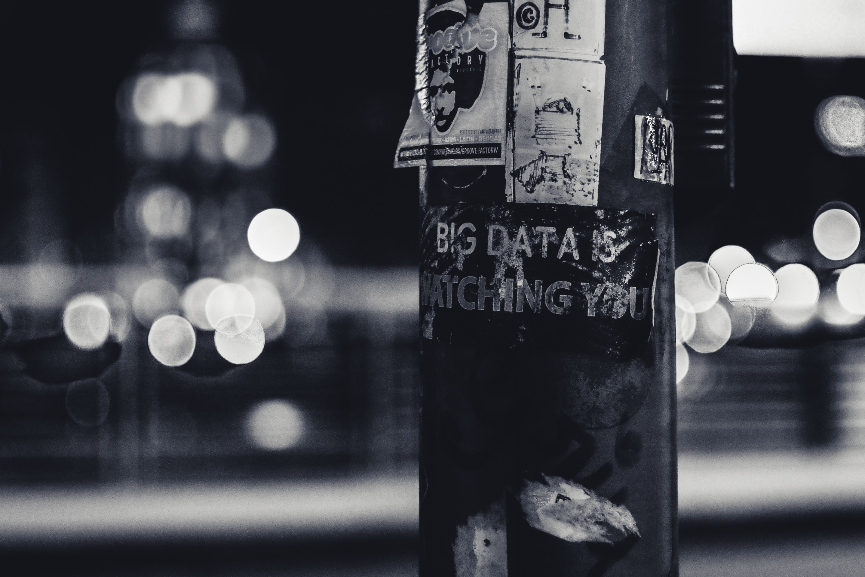 Tag big data dans la rue