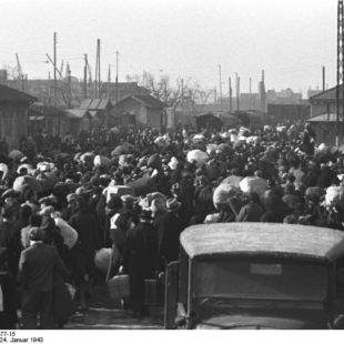 Marseille, Gare d'Arenc. Déportation juive. Janvier 1943