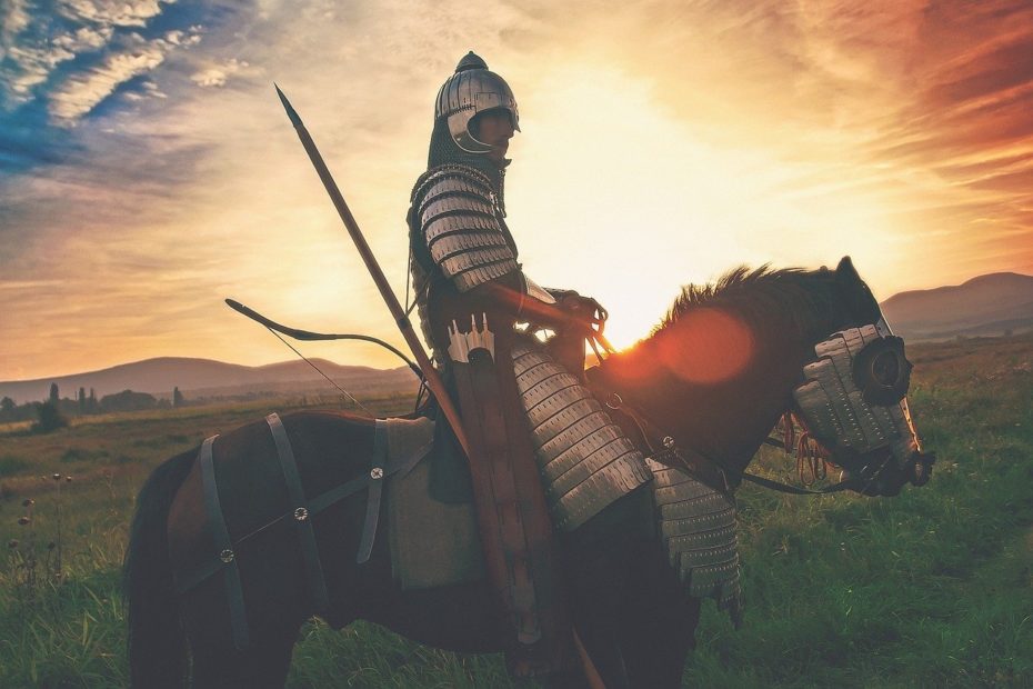 Chevalier sur son cheval