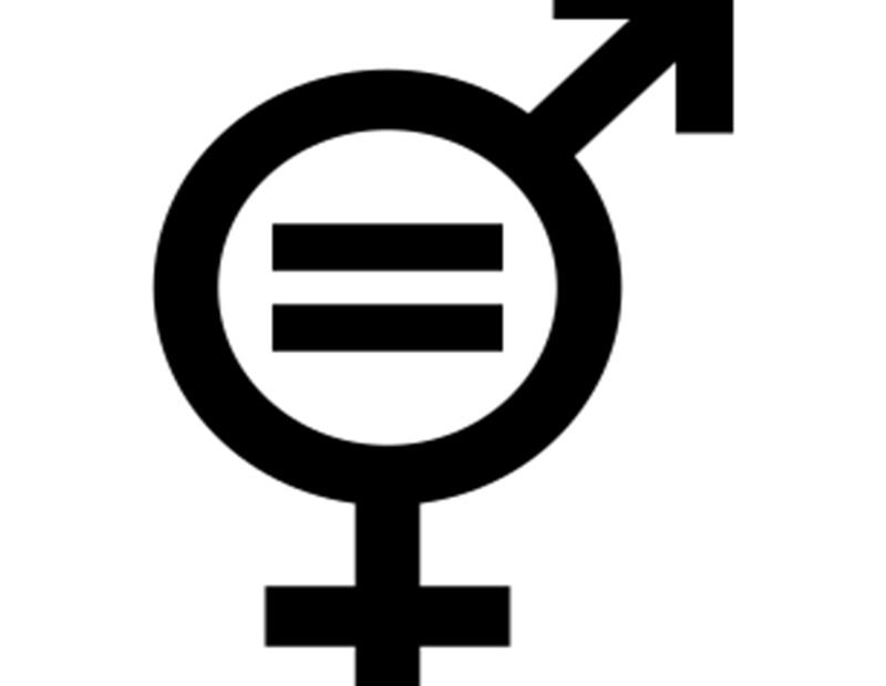 Symbole signifiant "égalité des sexes"