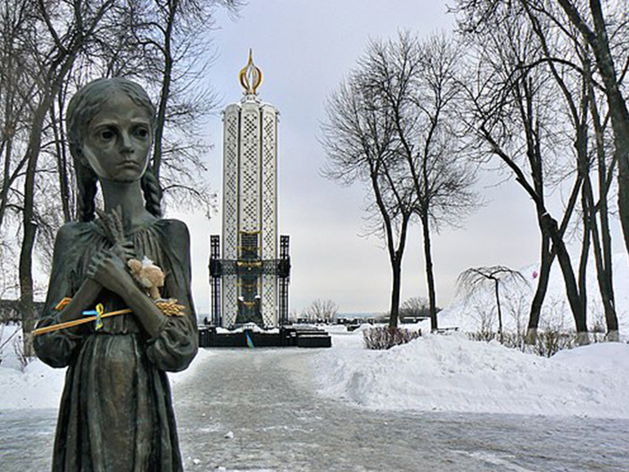 Mémorial aux victimes due l'Holodomor par Jarosław Góralczyk