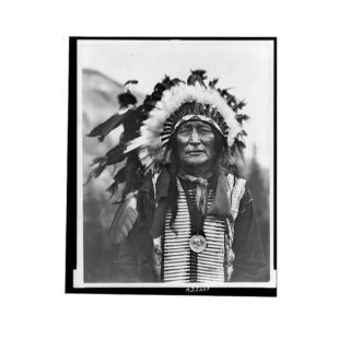portarait du chef sioux Lakota