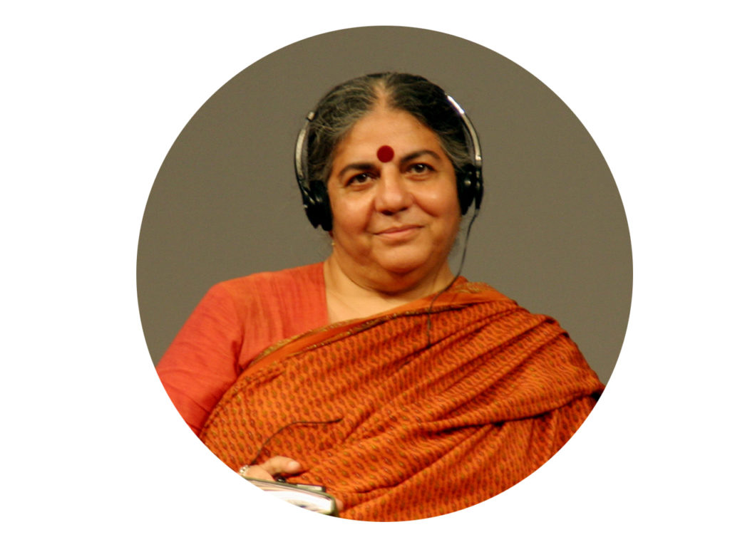 Portrait de Vandana Shiva