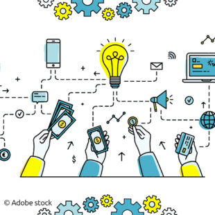 Concept de financement participatif ou crowfundingparticipatif