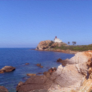 Peinture du phare de Jijel
