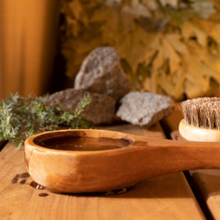 brosse utilisée dans les Hammams