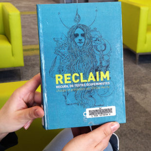 Livre RECLAIM, recueil de textes écoféministes présentés par Emilie Hache