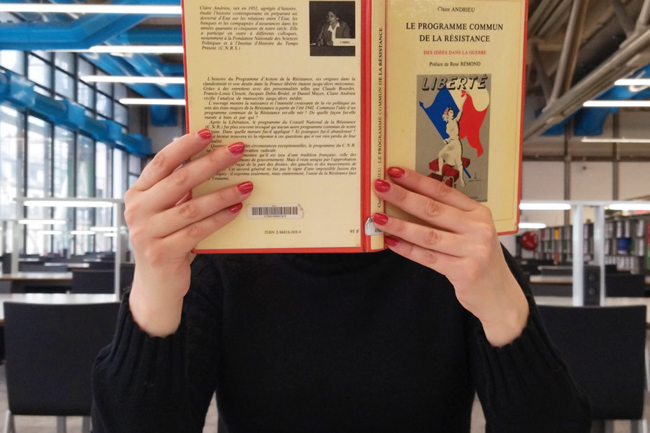 Le programme commun de la Résistance : des idées dans la guerre de Claire Andrieu
