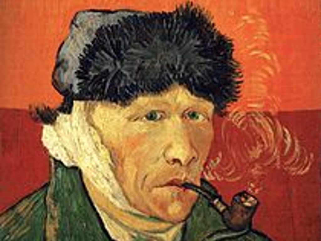 Autoportrait à l'oreille bandée par VanGogh